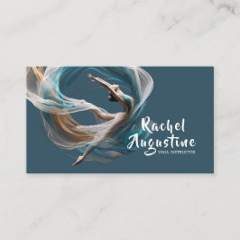 Cartão De Visita Malhação de pilotos instrutores de ioga aérea voad