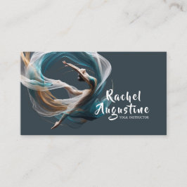 Cartão De Visita Malhação de pilotos instrutores de ioga aérea voad