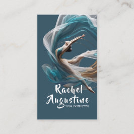 Cartão De Visita Malhação de pilotos instrutores de ioga aérea voad