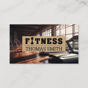 Cartão De Visita Malhação Gym   Exercício