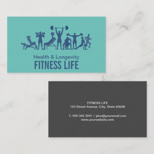 Cartão De Visita Malhação Gym   Formação Profissional