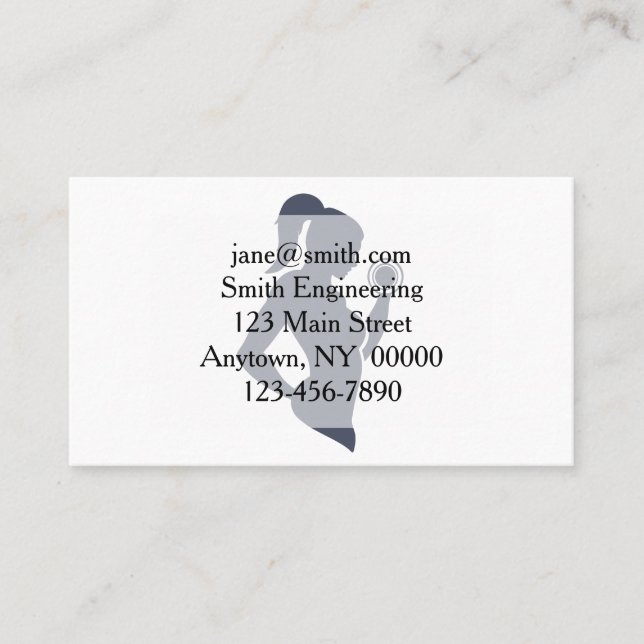 Cartão De Visita Malhação levantando o idiota (Frente)