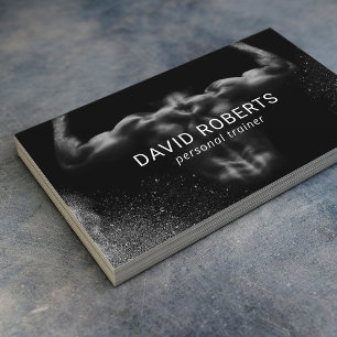 Cartão De Visita Malhação pessoal do profissional do instrutor