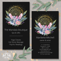 Mandala Dourada Cristais Rosa Spa Psíquico Espirit