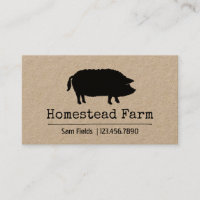 Mangalista Pig Silhouette - País Simples de Fazend