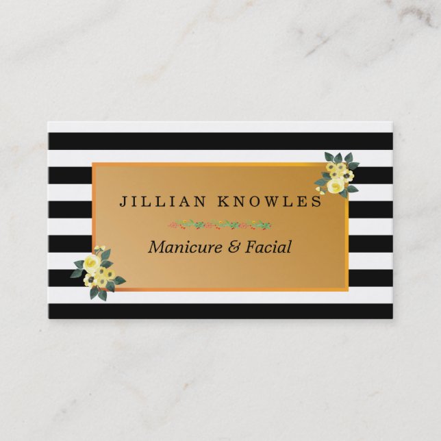 Cartão De Visita Manicurista (Frente)