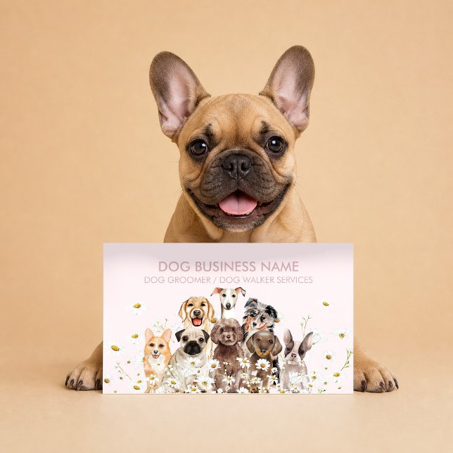 Cartão De Visita Manuseio de Cães com Baixo Estresse (Criador carregado)