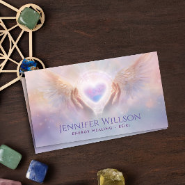 Cartão De Visita Mãos de Cura - Cura de Energia - Reiki