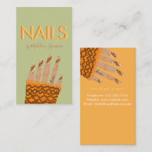 Mãos Triplas Laranja de Nail Tech