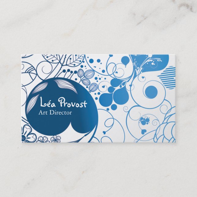 Cartão De Visita Mapa de visita Arte Director (Frente)