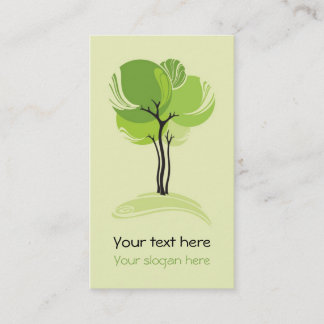 Cartão De Visita Mapa de visita Árvore Desenho