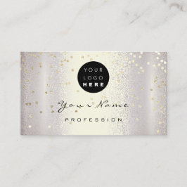 Cartão De Visita Maqueamento do logotipo Unhas do cabelo do artista