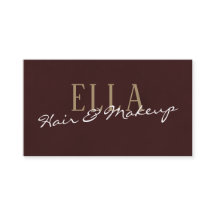 Maquiagem de Cabelo de Aquarela na moda Burgundy