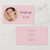Maquiagem Por Artista Moderno Script Rosa Foto
