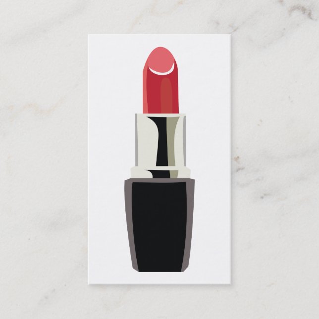 Cartão De Visita Maquilhador/batom (Frente)