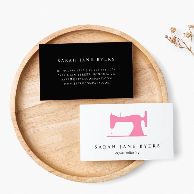 Cartão De Visita Máquina de costura | Alterações do Alvo-Alvo (Criador carregado)