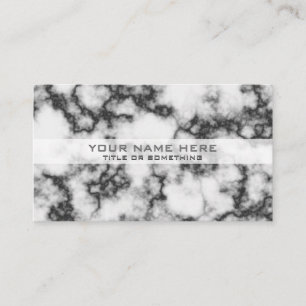 Cartão De Visita Marble Elegante