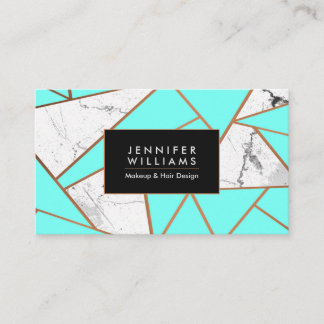 Cartão De Visita Marble Mosaic