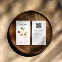 Marca de Bem-Estar | Código QR de Nutricionista