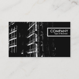 Cartão De Visita Marca de borda - Construção de alto contraste