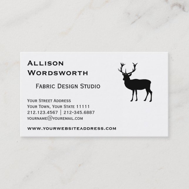 Cartão De Visita Marca Preta - Solteiro ou Marca (Frente)