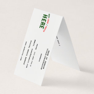 CARTÃO DE VISITA MARCA VERIFICADA BRANCA PERSONALIZÁVEL MODERNA