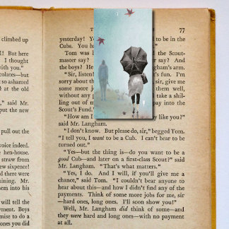 Cartão De Visita Marcadores de Favoritos de Folga de outono