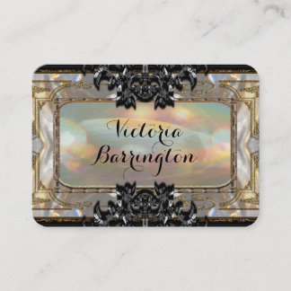 Cartão De Visita Marchelayne, 2,5", Pearl Professional Round