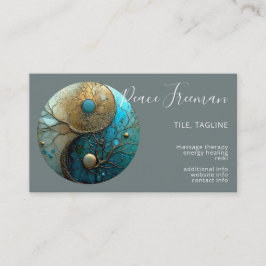 Cartão De Visita Mares da Balança | Design Yin Yang