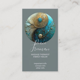 Cartão De Visita Mares da Balança | Design Yin Yang