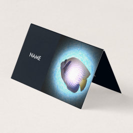 Cartão De Visita Marinha Tropical