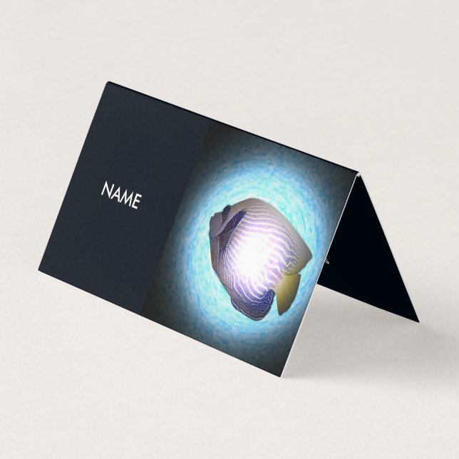 Cartão De Visita Marinha Tropical (Frente)