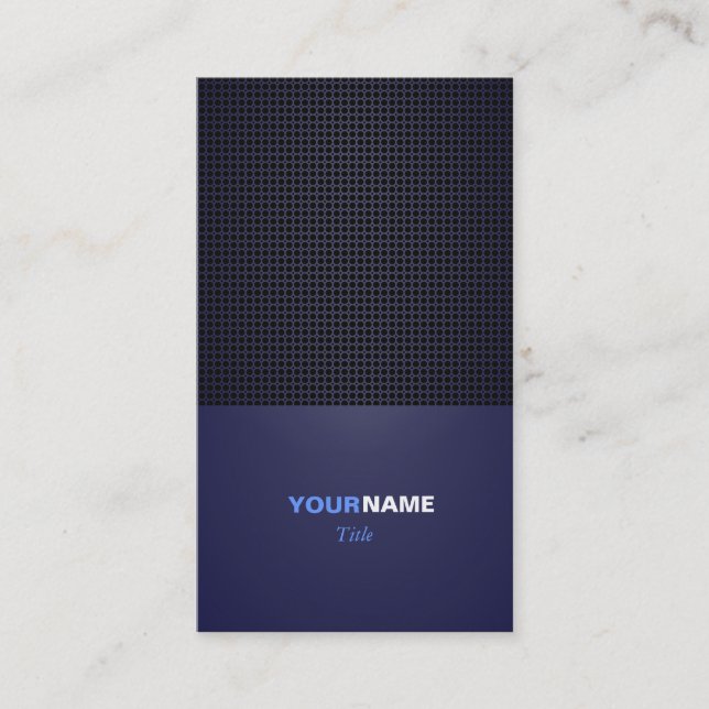 Cartão De Visita Marinho (Frente)