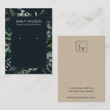 Marinho Black Leafy Frame Fauna Orelha