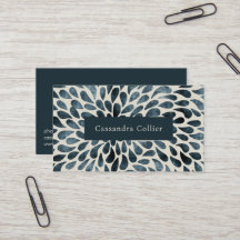 Marinho Elegante Abstrato Azul Moderno