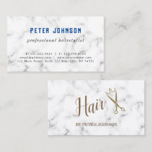 Mármore Branco Elegante para Hair Artist