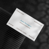 Marrom azul minimalístico elegante