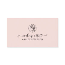 Máscara de logotipo simples e cor-de-rosa