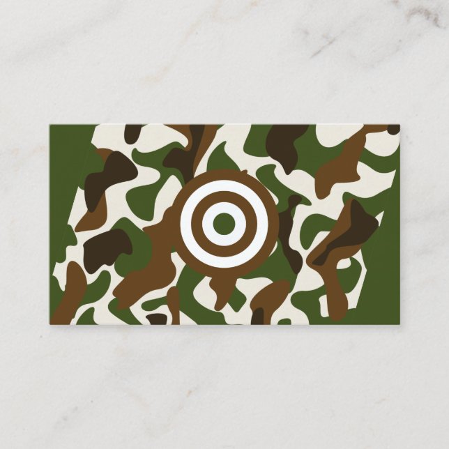 Cartão De Visita Material de caça para manutenção de alimentos para (Frente)