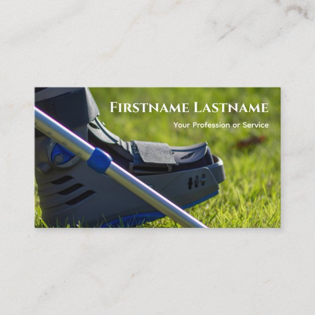 Cartão De Visita Material ortopédico e ortopédico (Frente)