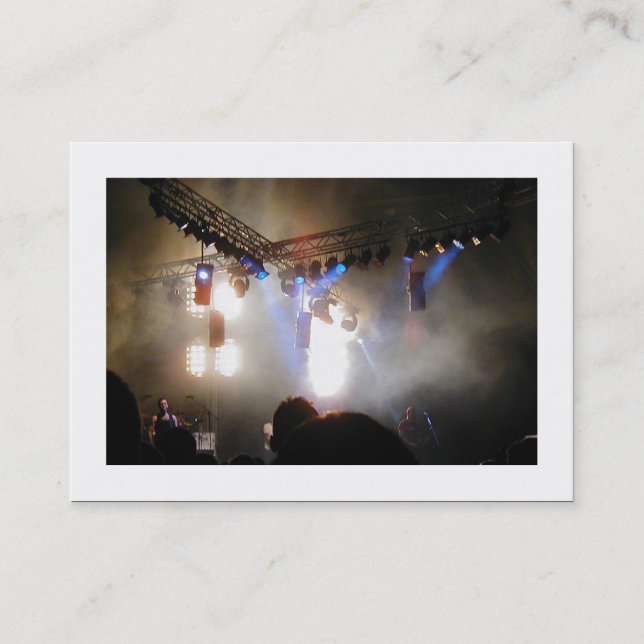 Cartão De Visita Matriz de iluminação, Mini foto (Frente)