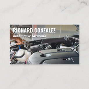 Cartão De Visita Mecânica   Engenheiro   Funcionamento do motor