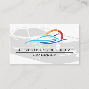 Cartão De Visita Mecânico   Cuidado com o Carro   Peças Automotivas
