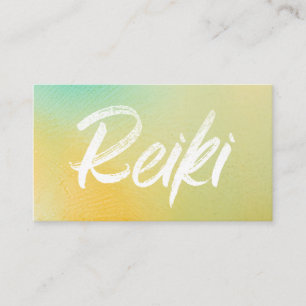 Cartão De Visita *~** Média de Saúde da Energy Reiki Master Reiki