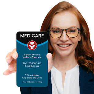 Cartão De Visita Medicare Specialist Healthcare Agent