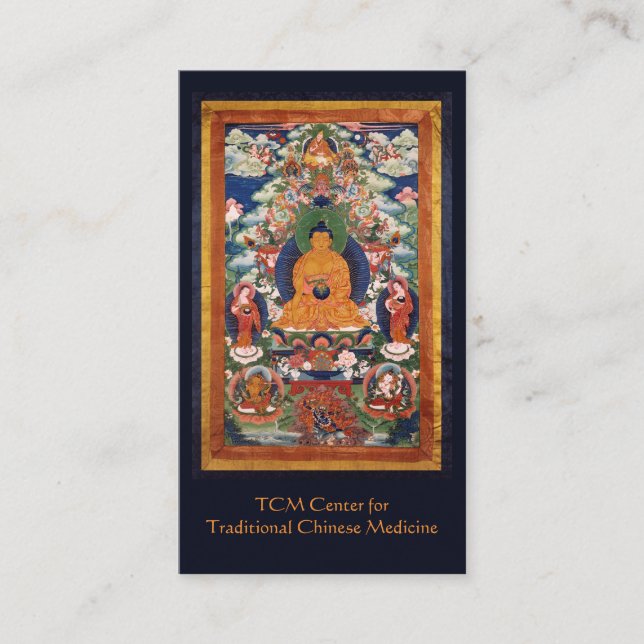 Cartão De Visita Medicina Chinesa Tradicional (Frente)