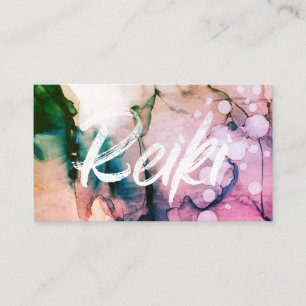 Cartão De Visita *~* Médico do Reiki - Curador de energia principa