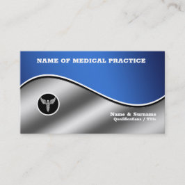 Cartão De Visita Médico Hospital Azul, na moda