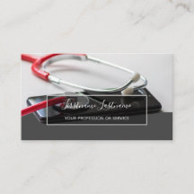 Médico inteligente com estetoscópio B de smartphon