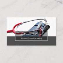 Médico inteligente com estetoscópio digital para S